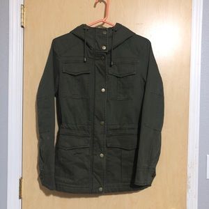 Lucky Brand army green jacket